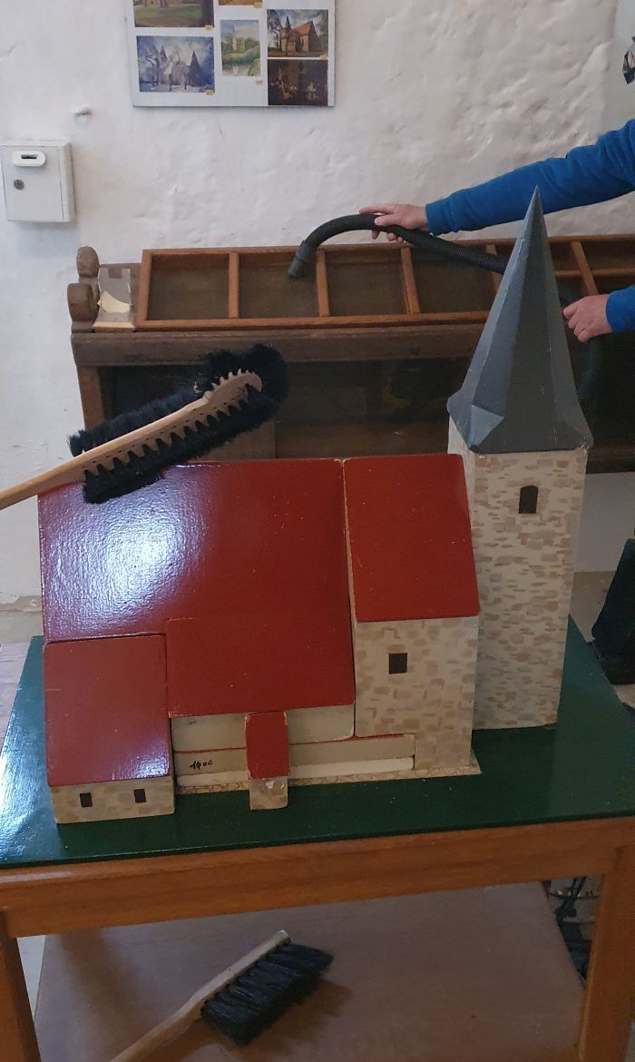 Die Alte Kirche wird abgestaubt